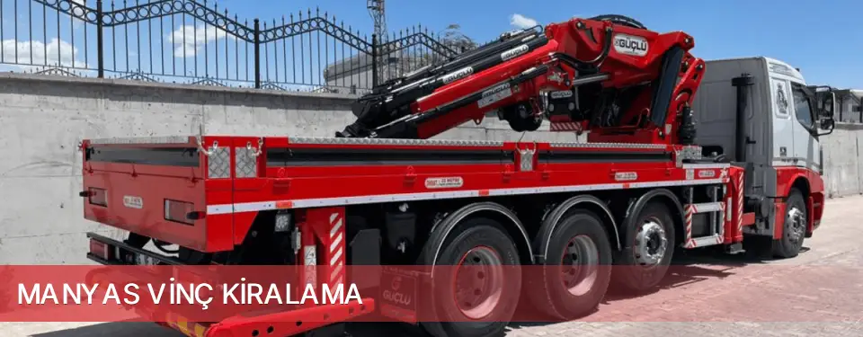 Manyas İlçemi Vinç Kiralama